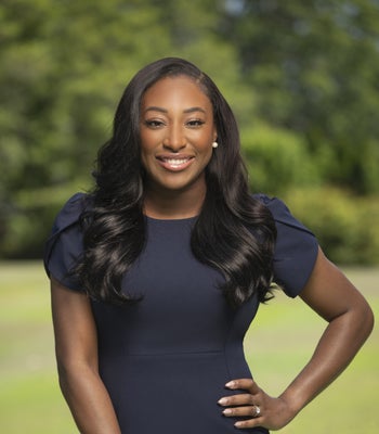 Portrait of Ashley Rice, Sales Associate.